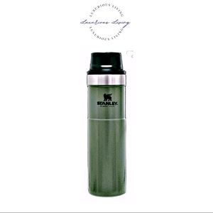 NWT Stanley Classic Hammertone Green Stainless Steel Vacuum Insulated - …
